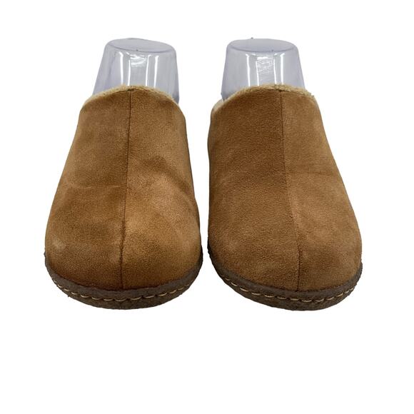 Sorel Lanner Ridge II Slippers Slip On Suede Mules Brown Kids/Youth Size US3 UK2 - Picture 3 of 8